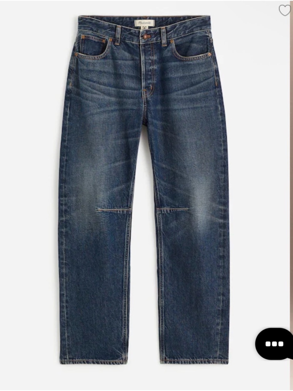 The Petite Darted Barrel-Leg Jean Danver WashRigid